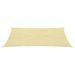 Voile d'ombrage 160 g/m² Beige 2x4,5 m PEHD - Photo n°3