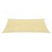 Voile d'ombrage 160 g/m² Beige 4,5x4,5 m PEHD - Photo n°2