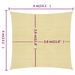 Voile d'ombrage 160 g/m² Beige 4x4 m PEHD - Photo n°6