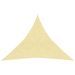 Voile d'ombrage 160 g/m² Beige 4x4x4 m PEHD - Photo n°1