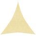 Voile d'ombrage 160 g/m² Beige 4x5x5 m PEHD - Photo n°1