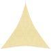 Voile d'ombrage 160 g/m² Beige 5x6x6 m PEHD - Photo n°1