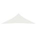 Voile d'ombrage 160 g/m² Blanc 2,5x2,5x3,5 m PEHD - Photo n°3