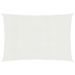 Voile d'ombrage 160 g/m² Blanc 2,5x3,5 m PEHD - Photo n°1
