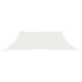 Voile d'ombrage 160 g/m² Blanc 3/4x2 m PEHD - Photo n°3