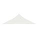 Voile d'ombrage 160 g/m² Blanc 3,5x3,5x4,9 m PEHD - Photo n°3