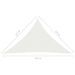 Voile d'ombrage 160 g/m² Blanc 3,5x3,5x4,9 m PEHD - Photo n°6