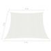 Voile d'ombrage 160 g/m² Blanc 4/5x3 m PEHD - Photo n°6