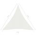 Voile d'ombrage 160 g/m² Blanc 4x5x5 m PEHD - Photo n°6