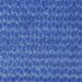 Voile d'ombrage 160 g/m² Bleu 2,5x2,5 m PEHD - Photo n°2