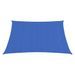 Voile d'ombrage 160 g/m² Bleu 2,5x2,5 m PEHD - Photo n°3