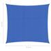 Voile d'ombrage 160 g/m² Bleu 2,5x2,5 m PEHD - Photo n°6