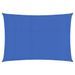 Voile d'ombrage 160 g/m² Bleu 2,5x4,5 m PEHD - Photo n°1