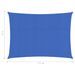 Voile d'ombrage 160 g/m² Bleu 2x3,5 m PEHD - Photo n°6