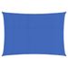 Voile d'ombrage 160 g/m² Bleu 2x4,5 m PEHD - Photo n°1