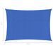 Voile d'ombrage 160 g/m² Bleu 2x4 m PEHD - Photo n°6