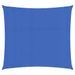 Voile d'ombrage 160 g/m² carré bleu 4,5x4,5 m PEHD - Photo n°1