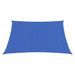 Voile d'ombrage 160 g/m² carré bleu 4,5x4,5 m PEHD - Photo n°2