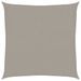 Voile d'ombrage 160 g/m² carré gris clair 2x2 m PEHD - Photo n°2