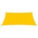 Voile d'ombrage 160 g/m² carré jaune 4,5x4,5 m PEHD - Photo n°2