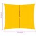 Voile d'ombrage 160 g/m² carré jaune 4,5x4,5 m PEHD - Photo n°6