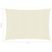 Voile d'ombrage 160 g/m² Crème 2,5x3 m PEHD - Photo n°6