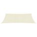 Voile d'ombrage 160 g/m² Crème 2,5x4,5 m PEHD - Photo n°3