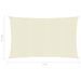 Voile d'ombrage 160 g/m² Crème 2,5x4 m PEHD - Photo n°6