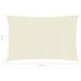 Voile d'ombrage 160 g/m² Crème 2x3,5 m PEHD - Photo n°6