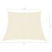 Voile d'ombrage 160 g/m² Crème 3/4x2 m PEHD - Photo n°6