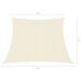 Voile d'ombrage 160 g/m² Crème 3/4x3 m PEHD - Photo n°6