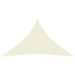 Voile d'ombrage 160 g/m² Crème 3,5x3,5x4,9 m PEHD - Photo n°1