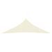 Voile d'ombrage 160 g/m² Crème 3,5x3,5x4,9 m PEHD - Photo n°3