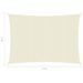 Voile d'ombrage 160 g/m² Crème 3x4 m PEHD - Photo n°6