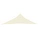 Voile d'ombrage 160 g/m² Crème 3x4x5 m PEHD - Photo n°3