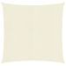 Voile d'ombrage 160 g/m² Crème 4,5x4,5 m PEHD - Photo n°1