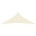 Voile d'ombrage 160 g/m² Crème 4,5x4,5x4,5 m PEHD - Photo n°2