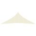 Voile d'ombrage 160 g/m² Crème 4x4x4 m PEHD - Photo n°3