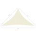 Voile d'ombrage 160 g/m² Crème 5x5x6 m PEHD - Photo n°6