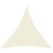 Voile d'ombrage 160 g/m² Crème 5x6x6 m PEHD - Photo n°1