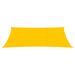 Voile d'ombrage 160 g/m² Jaune 2,5x3,5 m PEHD - Photo n°3