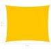 Voile d'ombrage 160 g/m² Jaune 2,5x3 m PEHD - Photo n°6