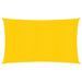 Voile d'ombrage 160 g/m² Jaune 2,5x5 m PEHD - Photo n°1