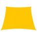 Voile d'ombrage 160 g/m² Jaune 3/4x2 m PEHD - Photo n°1