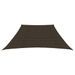 Voile d'ombrage 160 g/m² Marron 3/4x2 m PEHD - Photo n°2