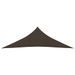 Voile d'ombrage 160 g/m² Marron 3,5x3,5x4,9 m PEHD 2 - Photo n°3