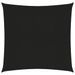 Voile d'ombrage 160 g/m² Noir 2,5x2,5 m PEHD - Photo n°1