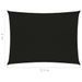 Voile d'ombrage 160 g/m² Noir 2x2,5 m PEHD - Photo n°6