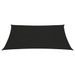 Voile d'ombrage 160 g/m² Noir 2x3,5 m PEHD - Photo n°3