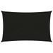 Voile d'ombrage 160 g/m² Noir 2x4,5 m PEHD - Photo n°1